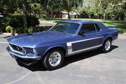 Restored 1969 ford mustang sportroof boss 302 accents ac pdb ps california car