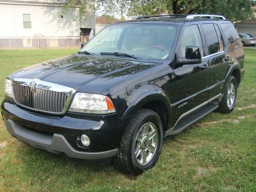 2004 lincoln aviator awd, dvd, quad, htd/cooled seats, new tires