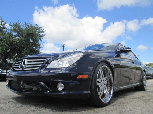 2006 mercedes cls500 amg sport ~ theft recovery ~ lowered ~ 3pc gfgs ~