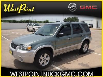 05 escape hybird 2.3l auto leather all powers clean dealer trade pre-owned