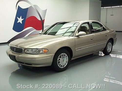 2002 buick century limited 3.1l v6 leather only 28k mi texas direct auto