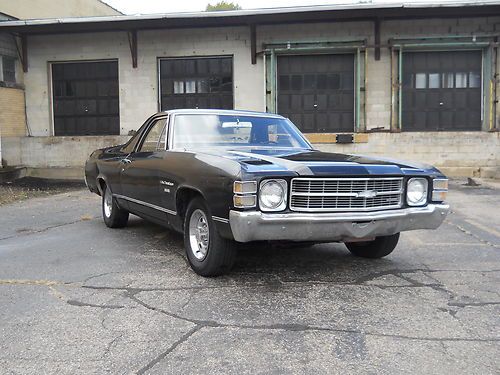 1971 chevrolet el camino shop truck