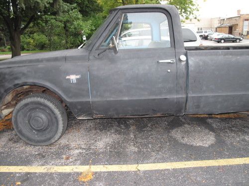 All original barn find, chevy c-10 pickup truck