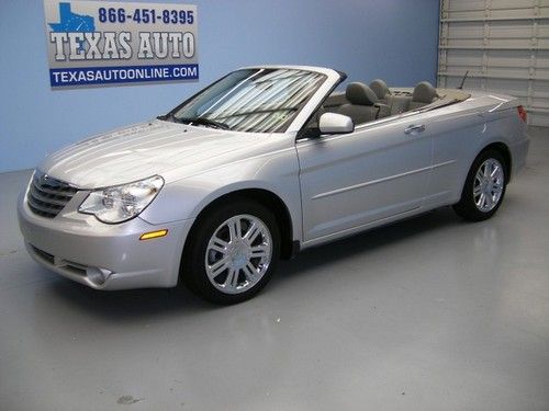 We finance!!!  2008 chrysler sebring limited convertible heated seats texas auto
