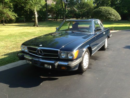1988 sl560 convertible extra clean rust free hardtop and softop free shipping