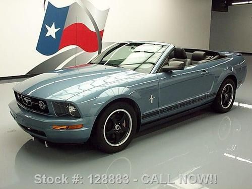 2008 ford mustang prem convertible v6 pony auto leather texas direct auto