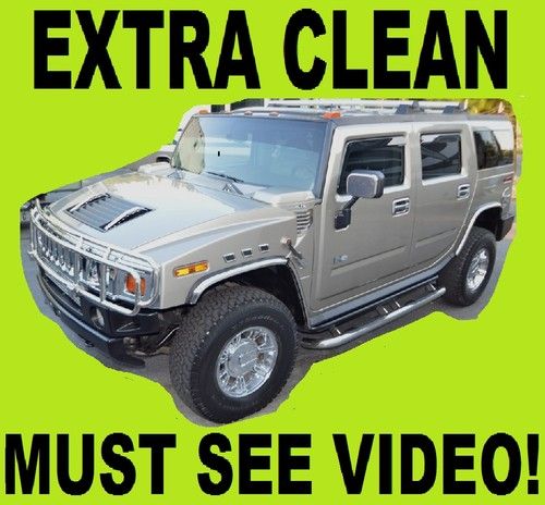 2003 hummer h2 no rust or salt 2 owners very well maintained xtra clean rv trade