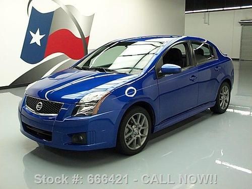 2011 nissan sentra se-r cruise ctrl paddle shifters 13k texas direct auto