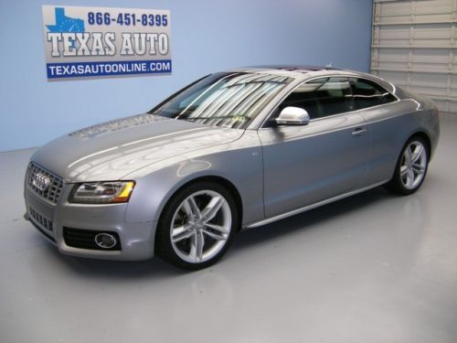 We finance!!!  2009 audi s5 quattro pano roof nav heated seats 354 hp texas auto