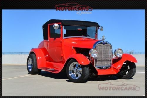 &#039;29 model a hotrod steel body cragar ss show antique pro touring auto power tour