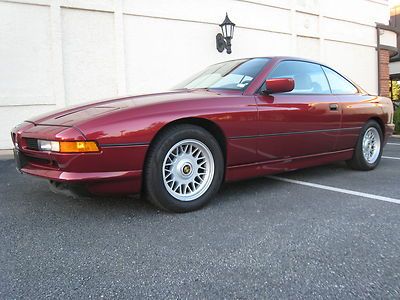 Bmw 850i 2-door coupe only 36k miles one owner from new