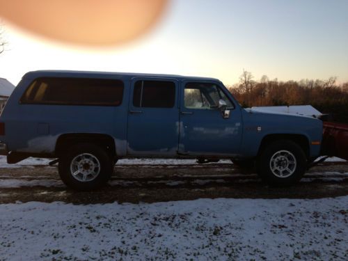 1984 Gmc suburban for sale #4