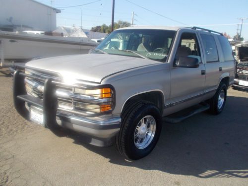 1999 chevy tahoe, no reserve