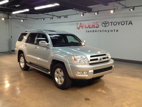 2004 toyota 4runner limited v8 4wd navigation 83k miles heated leather call now