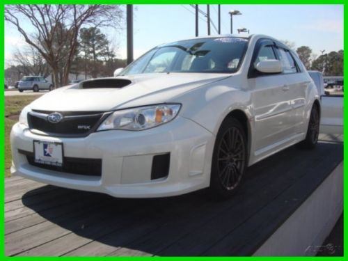 2012 wrx turbo *white* low miles *clean* low reserve