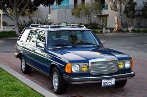 1985 mercedes 300td turbo diesel wagon 1 owner from 1985-2014 all records 171k