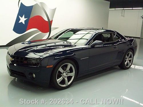 2012 chevy camaro 2lt rs auto leather rear cam hud 15k texas direct auto
