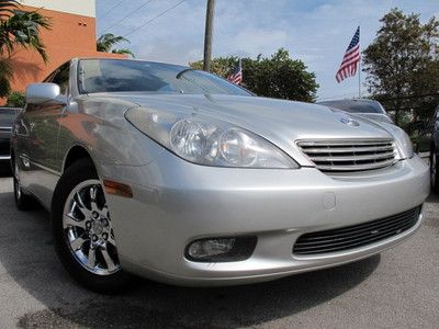 Es300 luxury auto leather sunroof extra clean florida must see 01 02 03