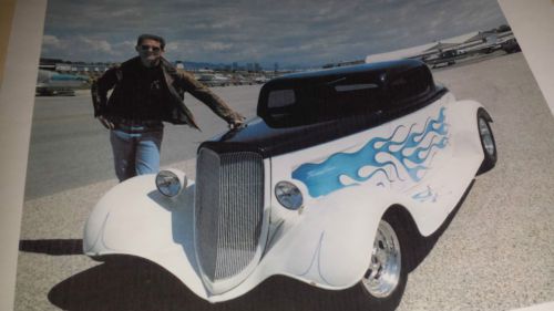 1934 ford 3 window,all steel(previously owned by kurt russell)