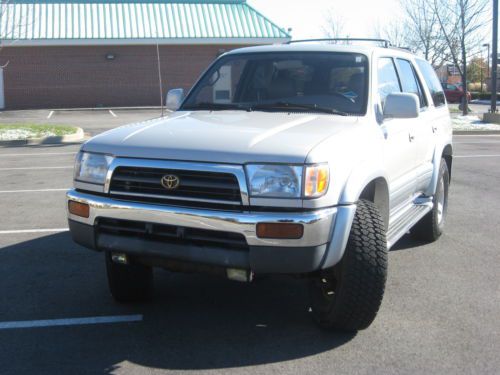1996 toyota 4runner limited suv 3.4l 4x4 no reserve strong auto s-roof leather