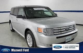 12 ford flex se cloth seats, 1 owner, low miles, certified preowned!