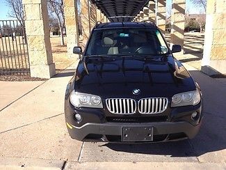 2008 bmw x3 awd3.o si black panoramic roof,heated seats,pdc well maintained