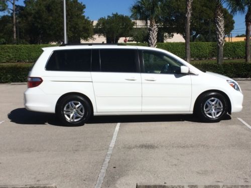 2007 honda odyssey ex-l one owner white excellent condition