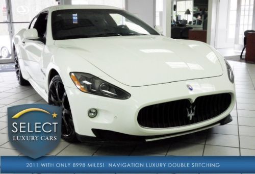 Stunning one owner granturismo s coupe  white on black only 9k miles