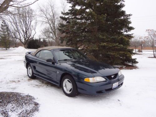 1995 ford mustang convertible, 3.8 v6 auto, original nice, all repairs done!