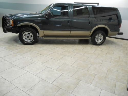 00 excursion limited leather 4x4 7.3 powerstroke diesel we finance texas