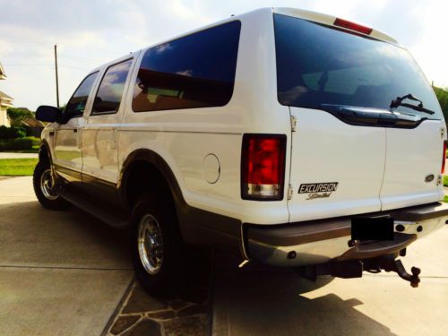 2001 ford excursion limited 4x4 7.3l power stroke turbo diesel