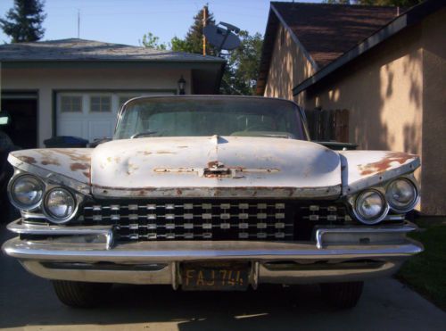 1959 buick lesabre 2dr california barn find complete!