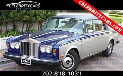 1980 rolls royce silver shadow / silver wraith ii two tone paint trades welcome