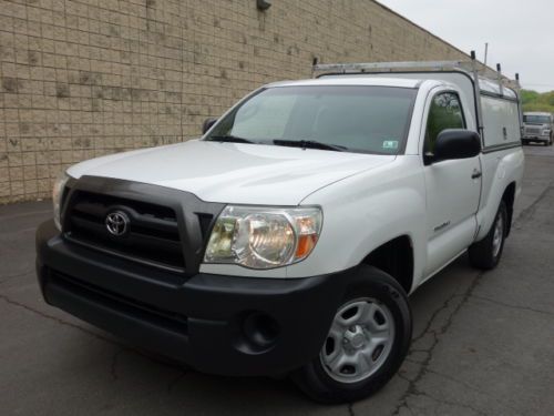 Toyota tacoma 2wd 2.7l are bed cap utility ladder rack autocheck  no reserve