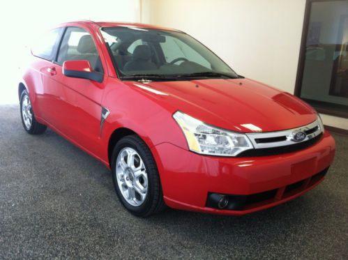 2008 ford focus ses red sunroof