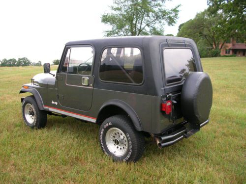 1986 jeep cj-7 28,800 actual miles mint condition