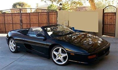 1997 ferrari 355 spider black low mile excellent example recent major service