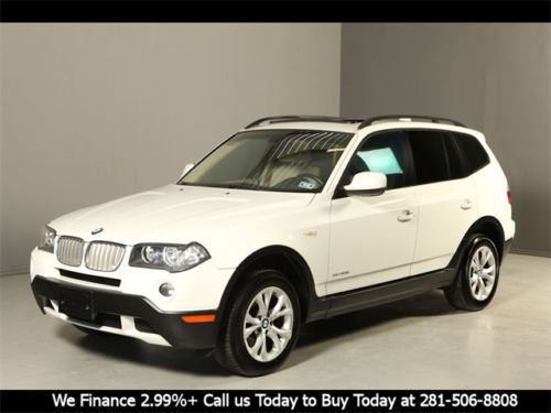 Xdrive 30i awd panoroof alpine white clean carfax autocheck leather wood premium