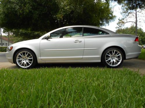 2007 volvo c70 t5 convertible one owner clean history navigation new tires clean