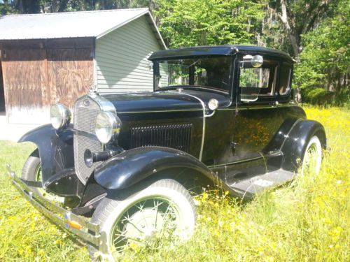 1930 ford model a coupe- rebuilt engine 6,000 miles ago