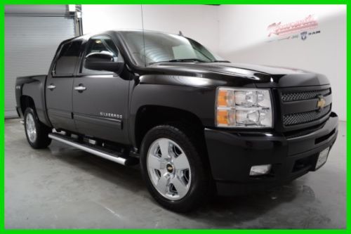 53711 miles  2010 chevrolet silverado 1500 ltz truck crew cab 20in chrome wheels