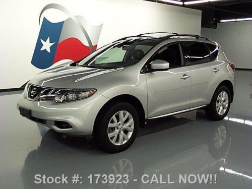 2011 nissan murano sl awd dual sunroof nav rear cam 35k texas direct auto