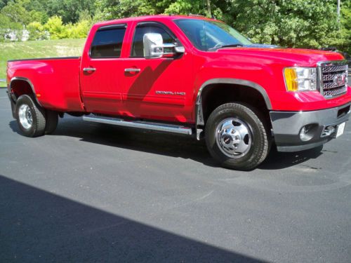 Purchase used 2013 GMC Sierra 3500 Dually SLT Crew Cab Duramax Diesel