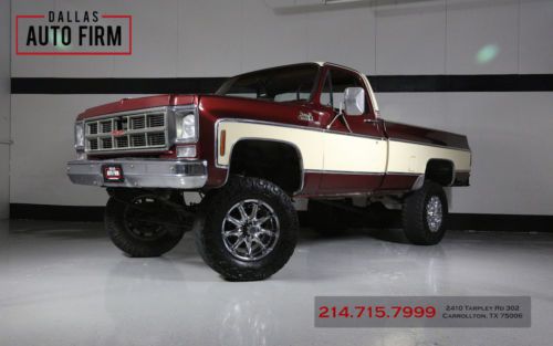 *lifted 1978 gmc c15 sierra classic 4x4 w/ cold ac*