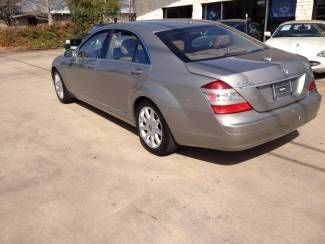 2007 mercedes s500 pewter one owner nav backup heated seat distronic.$101k msrp