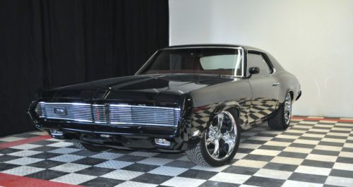 1969 mercury cougar, murdered out, slammed,       fast        loud       looker