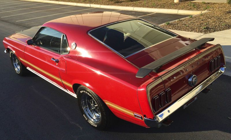 1969 Ford Mustang Mach 1 R-code 428 Cobra Jet, US $20,600.00, image 2