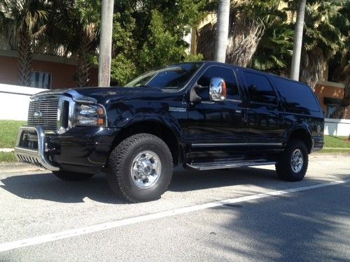2004 ford excursion limited "diesel" low miles great condition