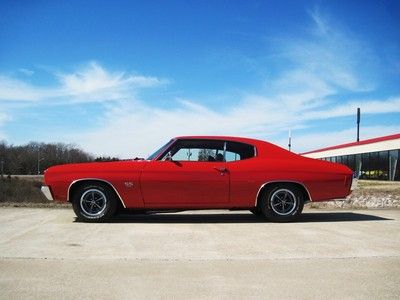 1970 chevy chevelle ss!! red/red!! 396/auto!! power steering, power brakes, a/c!