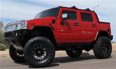 *no reserve* 2005 hummer h2 lifted adventure pkg new 40" tires moon, tvs beauty!